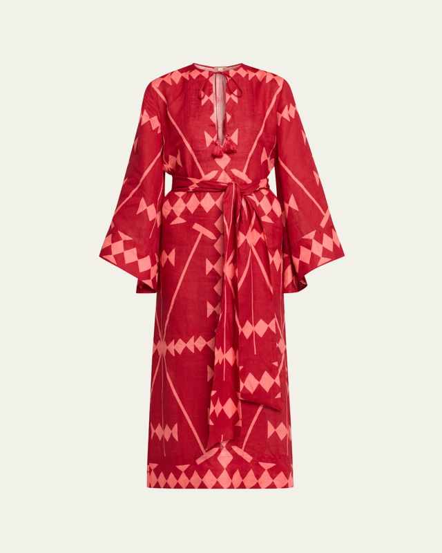 Savannah Linen Tunic Dress